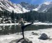 Peter Yoga und Wandern im Fruehjahr